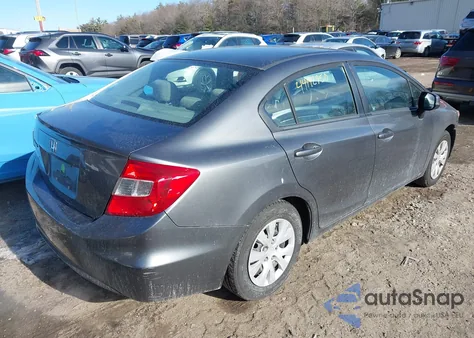 2012 Honda Civic Lx z USA, uszkodzony, nr VIN 2HGFB2F59CH304268